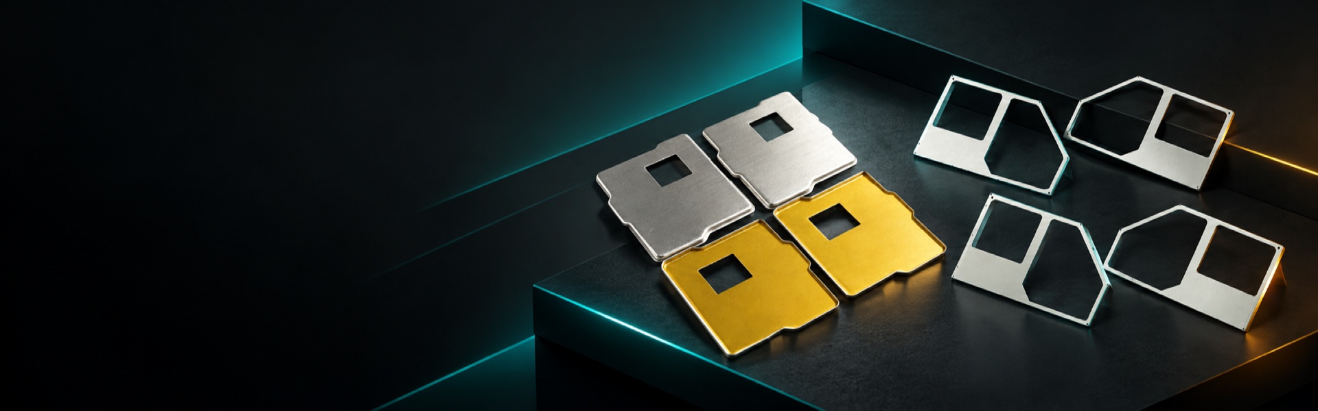 Custom Precision Hardware Structural Components · Specializing in Electronic Device Shielding and Interconnection Solutions